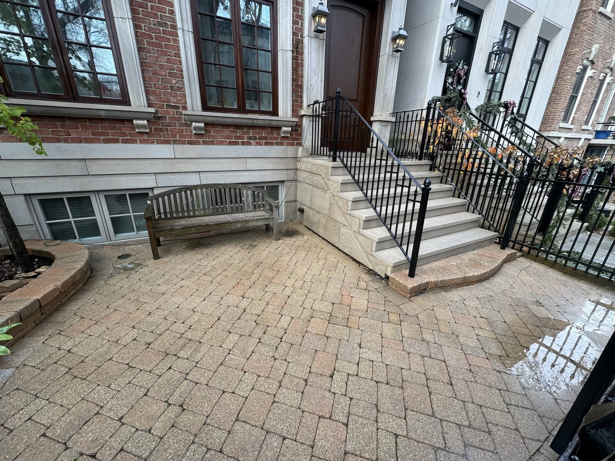 Front Porch pressure washing Chicago